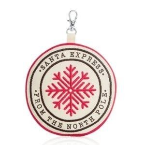 Thirty One Snowflake Coin Purse Clip NIP